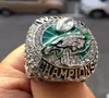 Philadelphia 2018 Eagle S American Football Team Champions Championship Ring With Wood Box Sport Souvenir Fan Men Gift Whole3035055