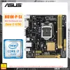 Cartes mères ASUS H81MPSI + I7 4790 CPU LGA 1150 Kit de carte mère Intel H81 Motorard DDR3 16GB PCIE 2.0 SATA III VGA USB3.0 Micro ATX
