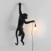 Nordic Resin Monkey Wall Lamp LED Children's Room Bar Restaurant Corridor Decor Light Fixture Animal Rope Monkey Pendant Lamp