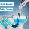 Pipe Cleaner Toilet Plunger High Pressure Drain Plunger Dredge Clog Remover Air Drain Blaster Dredger with Plungers Sewer Pump