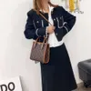 Online Celebrity Women's Limited Edition Ny high-end fransk utländsk stil Tote Ins Korean High Beauty Plaid Bag 90% Factory Direct