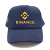 Binance Trucker Caps Men Binance Coin Crypto Miners Hat Baseball Cap cool Summer Unisexe Mesh Net Caps MZ-283