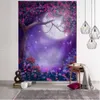 Kawaii Tapestries Droomruimte Big Tapestry Slaapkamer Decoratie Muur Hanging Pink Tapestry Hippie Psychedelische Boheemse Room Decoratie R0411