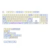 Accessories Keycaps 133PCS Ice Cream Keycaps XDA Full Set Keycap DyeSubbed Thick PBT for Gaming Mechanical Keyboard