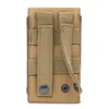 voor Samsung Galaxy S22 Ultra Molle zakje buiten mobiele telefoon zak taille taille accessoires zak mobiele telefoon houder 1000D tactisch