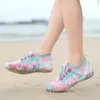 Water Shoes Kids Summer Beach Five Fingers Barefoot Swimming Aqua Shoes Colorful Seaside River Slippers Children Sneakers 240410