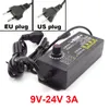 Universal AC 100-220V zu DC 3V 12V 24V 9V 24V Adaptadores Einstellbare Stromversorgungsadapter-Bildschirm-Anzeigeadapter-Wandladegerät