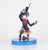 15cm Love Chunibyo Andra villfarelser Anime Figur Takanashi Rikka som håller en pistolförändrad ansikte PVC -figurleksaker för barn Q07228771677