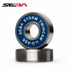 16 pièces SEBA Storm ILQ-ASR Roulement de patinage avec double couvercle anti-poussière pour les rouleaux à rouleaux de slalom FSK extérieur