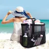 Large Capacity Tote Bag Designer Bags Women And Men Large Beach Bag For Vacation Travel Pool Bag Various Colours Fashion Waterproof Mesh Beach Handle