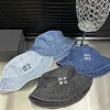 Trendy gewaschener Designer Eimer Hut Strandhüte für Frauen Mann Sonne verhindern Buchstaben Baseball Caps Beanie Baseball Cap Outdoor Sunhat Freizeit