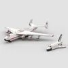 BuildMoc 1: 110 Buran con Antonov AN-225 Carrierplane Building Block Model Set Energia Buran Rocket Brick Toy Diy Regalo