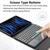 CASE Touch Keyboard Case för Honor Pad X9 11,5 tum 2023 Trådlös Bluetooth -tangentbordsmusbeläggning