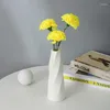 Vaser hem diy plast blomma vas imitation keramisk arrangemang container pott korg modern dekorativ för blommor