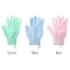 Cinq doigts de bain ménage gant gant serviette de douche élastique gants gants corporel exfoliator gants de nettoyage de bain à deux faces