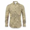 Camisas casuales para hombres flores hawaianas manga larga hombres camisa de moda para mujer cuba playa blusa ropa girar sobre camisas top