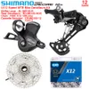 Shimano Deore M6100 GroupSet für MTB Bike 1x12 Speed M6100 Shifter Heckummelurs X12 Kette 10-51T-Kassetten-Kit Original