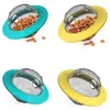 Interactive Pet Toys Leakage Food Container pour petits chiens moyens grands chiens Puppy Training Ball Cat Feed Feed Pet Tobs