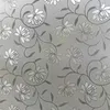 Autocollants de fenêtre Film d'intimité Sticker en verre pour salle de bain Porte coulissante auto-adhésive Opaque Decor Toilet Wallpaper 45x200cm PVC