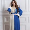 Robes décontractées de base Ramadan Party Maroc Abaya pour 2024 Slim Womens Bruidered Robe Trkiye Dubai Kaftan Ramadan Islamic Arab Robe Caftan Jalabiya C240411