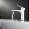 Pink Love Color Bathroom Sink Faucet hot and cold Crane Brass Basin Faucet White or black Sink Faucet Single Handle water tap