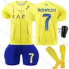 2324 Al-Nassr FC Home Nouveau n ° 7 Ronaldo 10 Mane Football Shirt Couverture