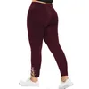 Leggings met dames High Taille Gym Draag Spandex Yoga naadloos met Pocket Women Soft Training Panty Fitness Outfits broek