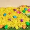 100g Raffia Tissue Paper Grass Stuffers Shredded Paper Crinkle Easter Basket Eggs Fillers Raffia Grass Tissue DIY Gift Box Decor