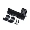 WADSN Tactical GE Automatics AR15 Scope Mount For Optical Sight Riflescope 25.4mm 30mm For 20mm Picatinny Rail No Bubble Level