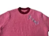 Sweter męski 2024 Załoga szyi jesień/zima list luźne swobodne sweter kurtka z kapturem męska street noszenie m-xxxl#070