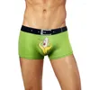 Sous-pants marque Mens Underwear Boxer Modal Homme Boxershorts Men Cartoon Imprimé boxers sexy mâle M-3xl EU Taille