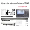 DRO SINO 4 AXIS Définit l'écran LCD Digital Display 0,005 mm Grinar Scale Encoder Glass Ruler Rathe Lathe Grinder Milling Outils