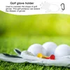 Golf Gants Holder Golf Glove Keeper Sports Golfer Tool Gear Gear Rack Sèche Sageur de séchoir avec boucles