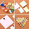 Hot sale 100pcs Round Shape Push Pins Thumb Tacks Notice Board Cork Paper Map Thumb Tacks Point Office binding supply