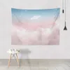 Hemma tapisserier rosa måne tapestry för nordisk enkel ins oljemålning vägg hängande boho dekor sovrum fantasi bakgrund tyg tapestries r0411