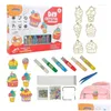 Weihnachtsdekoration DIY Crystal Paint Arts Handwerkssatz Anhänger Malerei Kit Geschenk Geschenk für Kinder Geburtstagsgeschenke Hängende Ornamente Dr. Otqc1