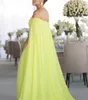 Off Shoulder Evening Dresses Long A Line Prom Dress Elegant Slit Chiffon Formal Party Gown for Women