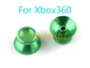 1pair metal joystick caprip cap couvercle de bâton de pouce analogique pour le remplacement de la poule du contrôleur Xbox 360 GamePad