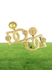 2023 Kolczyki projektantów damskich stadnki g macierzy Colorful Crystal wisendy 18K Gold Splated Anti Allergy Women's Ear Designer Jewelry1441652