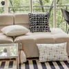 Подушка наволочка европейское легкое роскошное стиль спальня диван диван современный дом украшение мягкой ткань искусство геометрическая талия