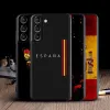 Stemma espana in silicone spagnolo per Samsung S24 Ultra S22 5G S21 S20 Fe Galaxy S10 S23 Plus Case Back Cover Spagna Flag Spagna