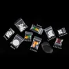 100pcs zagęszcza mini ziplock torebki dla małych biżuterii akcesorium akcesoriów akcesorium akcesoriów