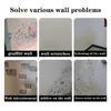 Wall Repair Patch Roller Wall Repair Paste Wall Hole Repair Paste Wall Mending Agent With Roller Quick Drying For Graffiti