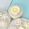 Daisy Wild Chrysanthemum Flower Shape Silicone Mold Chocolate Candy Baking Molud Cake Decorating Tools Polymer Clay Harts Mold Mold