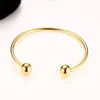 Armreifen Pandoraer Charm Edelstahl Armband Gold plattiert stilvolle Pulseras de Acero Inoxidable Para Mujer