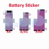 Baruile 40pcs Pegatina de batería para iPhone 11 12 Pro MAX 13 MINI XR XS X 6S 7 8 14 15 MÁS 3M PEGA DE PLAZA DE PLAZA ADHESIVA DOBLE