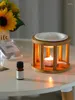 Candle Holders Essential Oil Burner Holder Warmer Diffuser Melt Tealight For Bedroom Christmas Gift