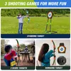 Bow and S For Children Barn Bågskytte Practice Recurve Outdoor Sports Game Hunting Shooting Toy Boys Gift Kit Set 240409
