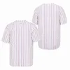 BG Baseball Jersey Style Blank Stripes bianche Blac Green Giallo Blu Marrone CamoDoidery Purple 2023 Nuovo Accetta Custom