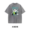 Digital Direct Spray T -Shirt für Männer Summer Kleidung amerikanische halbe Ärmel Trendy Marke kurz reines Baumwolltop